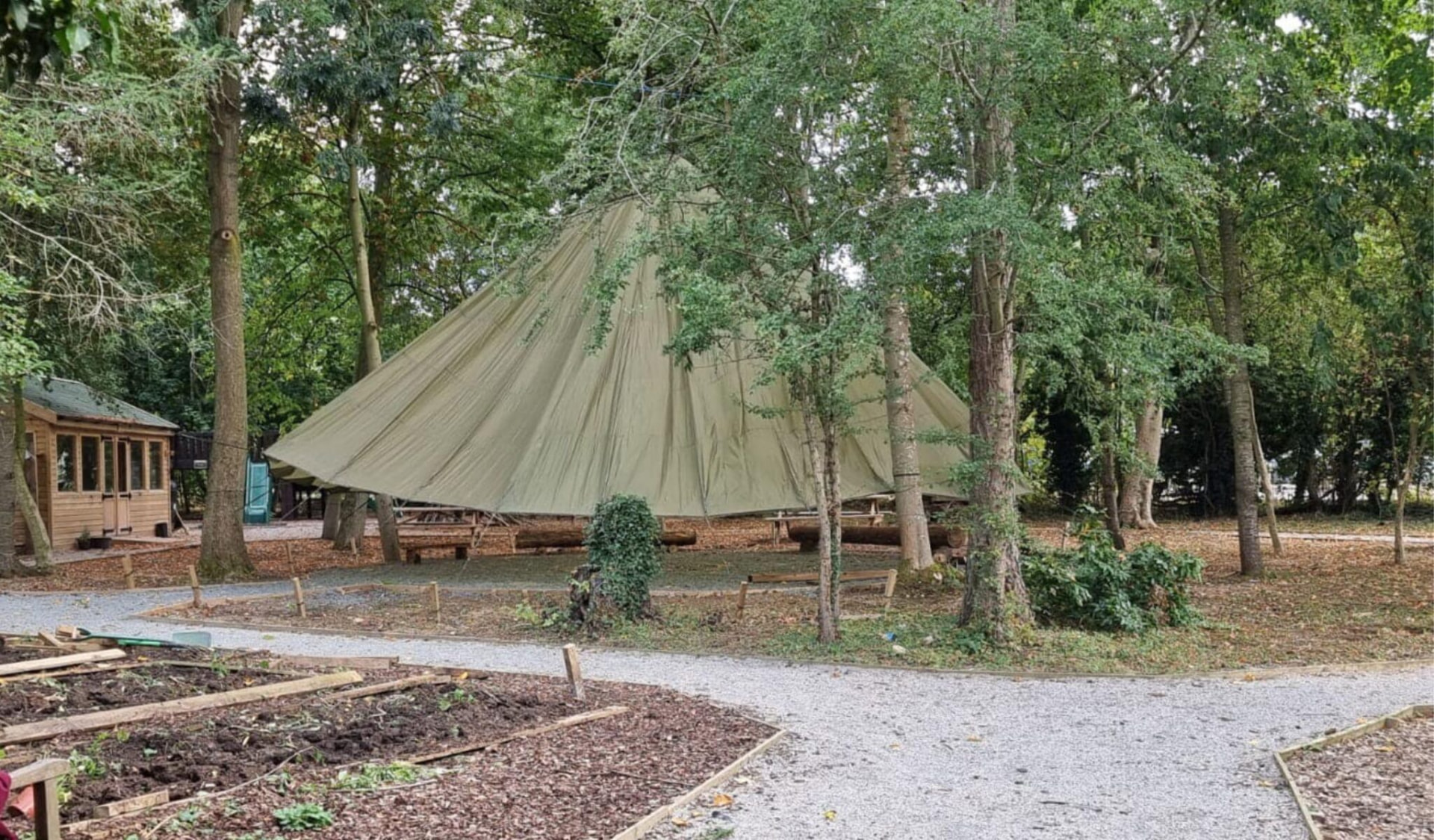 Woodland grounds